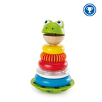 Hape jucarie din lemn de stivuit Mr.Frog 12m+v