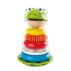 Hape jucarie din lemn de stivuit Mr.Frog 12m+