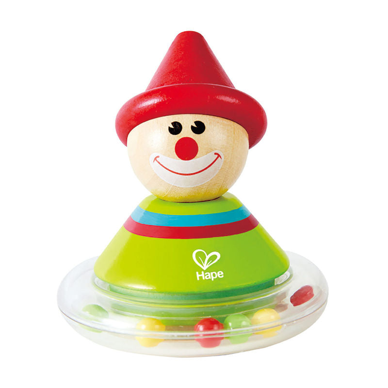 Hape jucarie din lemn hopa mitica clovnul Ralph 0m+