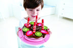 Hape jucarie din lemn tort cu 2 arome 3 ani+