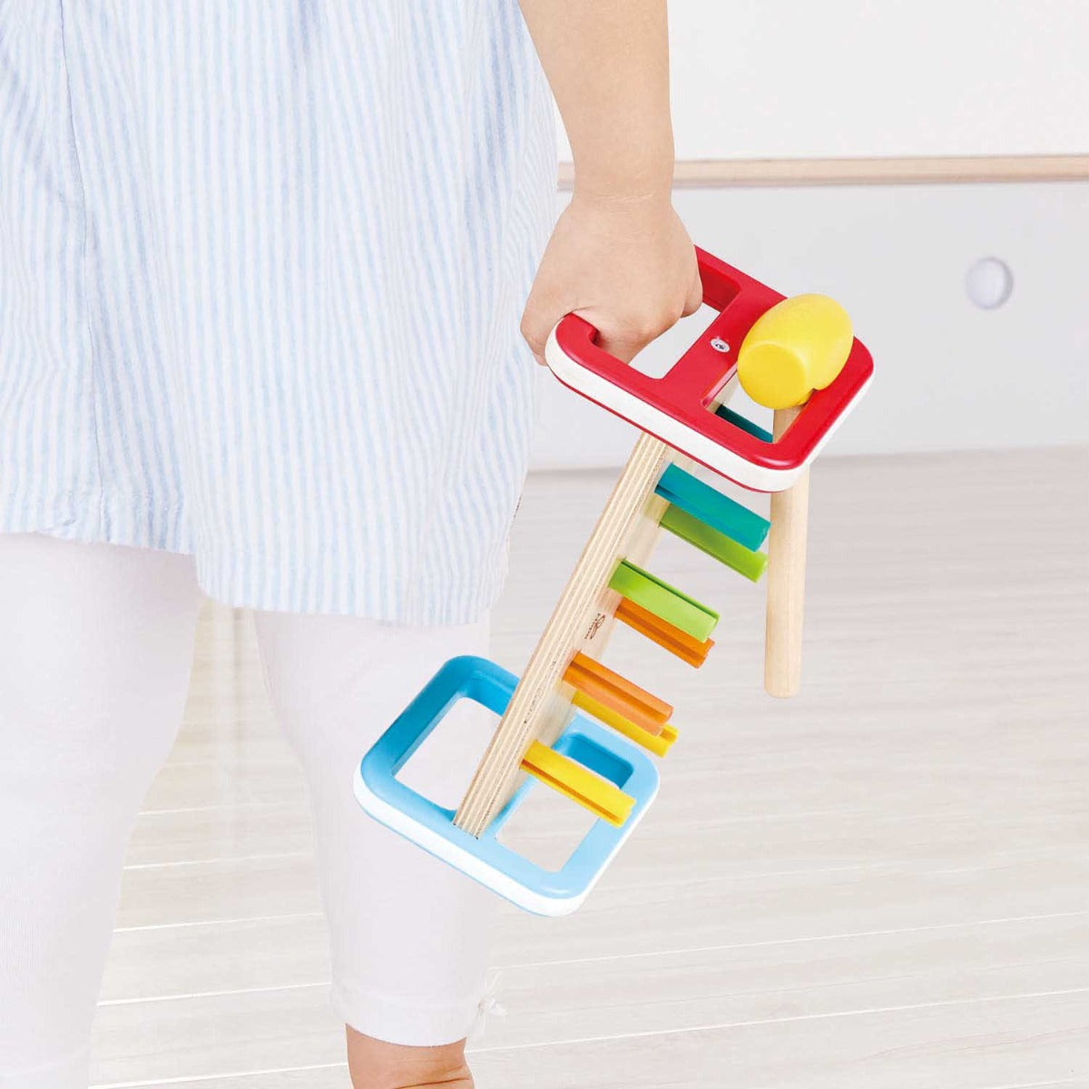 Hape jucarie educativa din 10 piese 12m+ Banca dragalasa