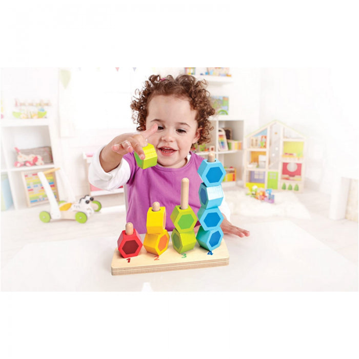 Hape jucarie educativa din 11 piese 12m+ Numarare 