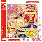 Hape jucarie labirint magnetic 24m+ Ferma distractiva