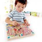Hape jucarie labirint magnetic 24m+ Ferma distractiva
