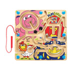 Hape jucarie labirint magnetic 24m+ Ferma distractiva