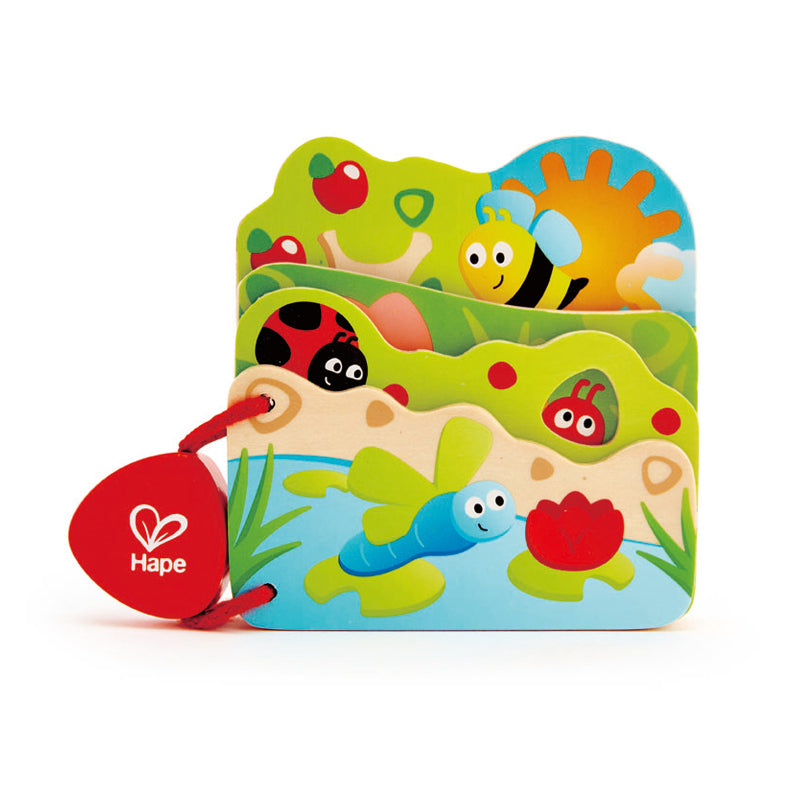 Hape jucarie lemn carticica 10m+ Albinuta 