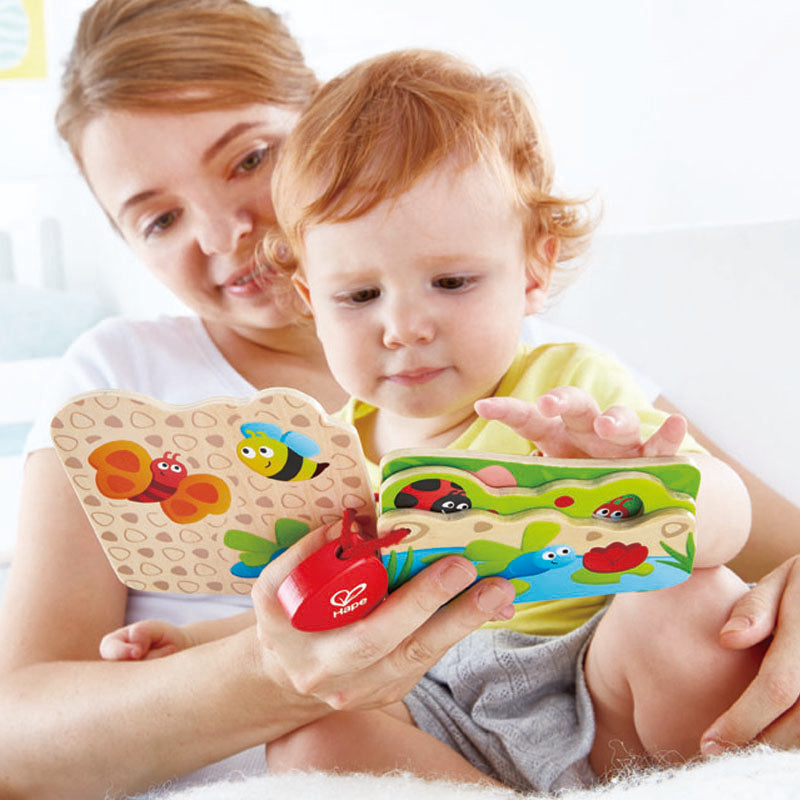 Hape jucarie lemn carticica 10m+ Albinuta 
