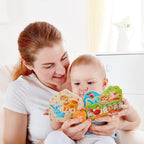 Hape jucarie lemn carticica 10m+ Ferma animelelor