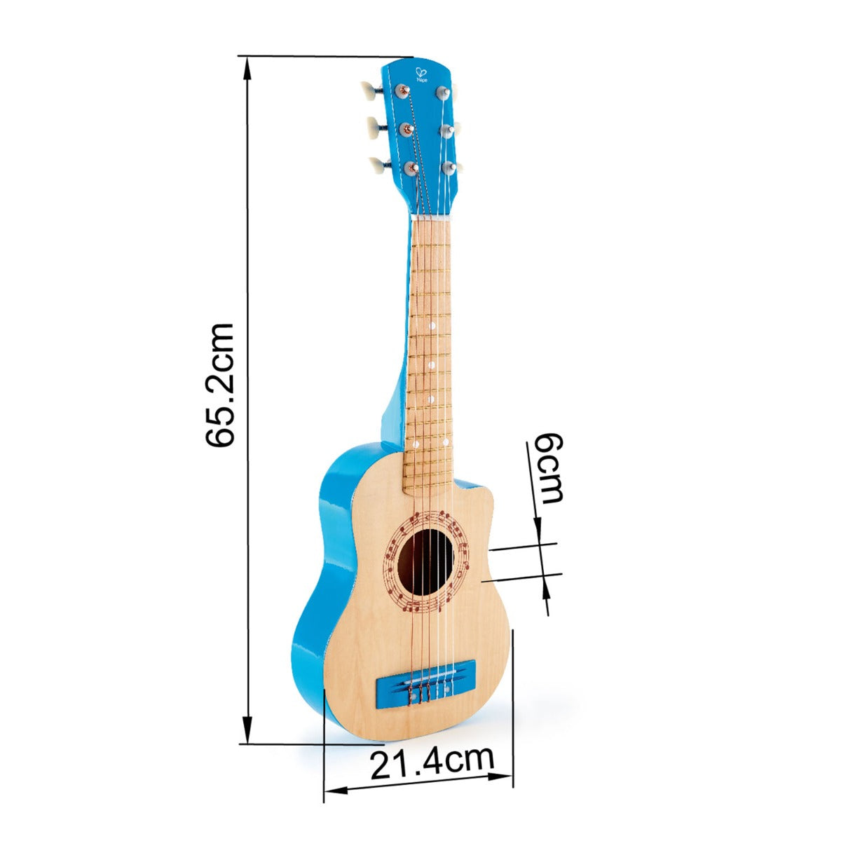 Hape jucarie muzicala chitara 3 ani+ Blue Lagoon