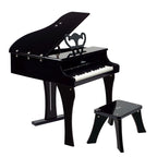 Hape jucarie muzicala pian cu scaun 3 ani+ Happy Grand Piano Black