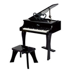 Hape jucarie muzicala pian cu scaun 3 ani+ Happy Grand Piano Black