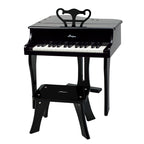 Hape jucarie muzicala pian cu scaun 3 ani+ Happy Grand Piano Black