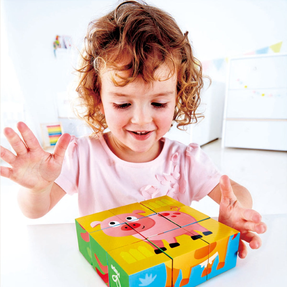 Hape jucarie puzzle 24m+ Ferma animalelor