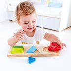 Hape jucarie puzzle geometric 18m+