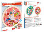 Hape jucarie puzzle rotund cu 2 fete 4 ani+