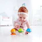 Hape jucarie set 3 zornaitoare muzicale cu ventuza 0m+