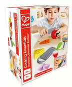 Hape jucarie set pentru curatare si taiere legume 3 ani+
