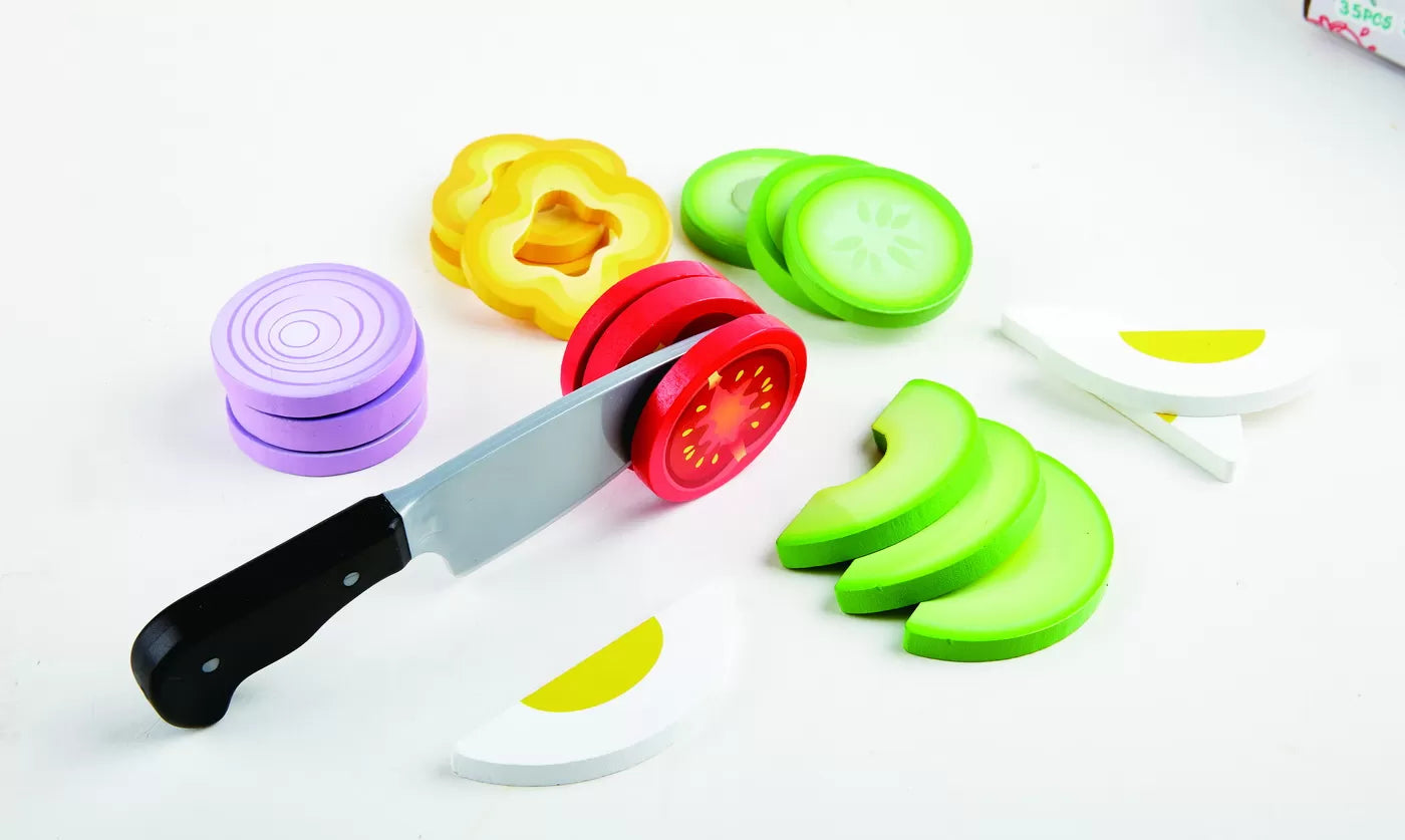 Hape jucarie set salata sanatoasa 3 ani+