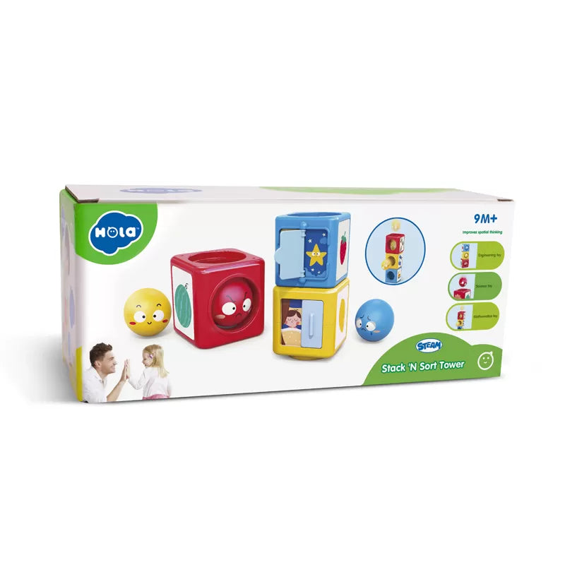 Hape jucarie Stocheaza si sorteaza 9m+