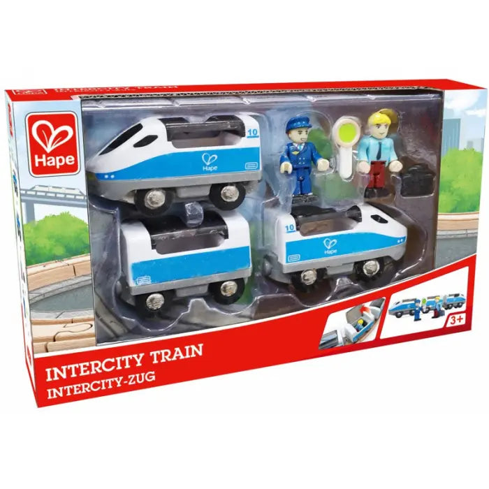 Hape jucarie tren de calatorie Intercity 3 ani+