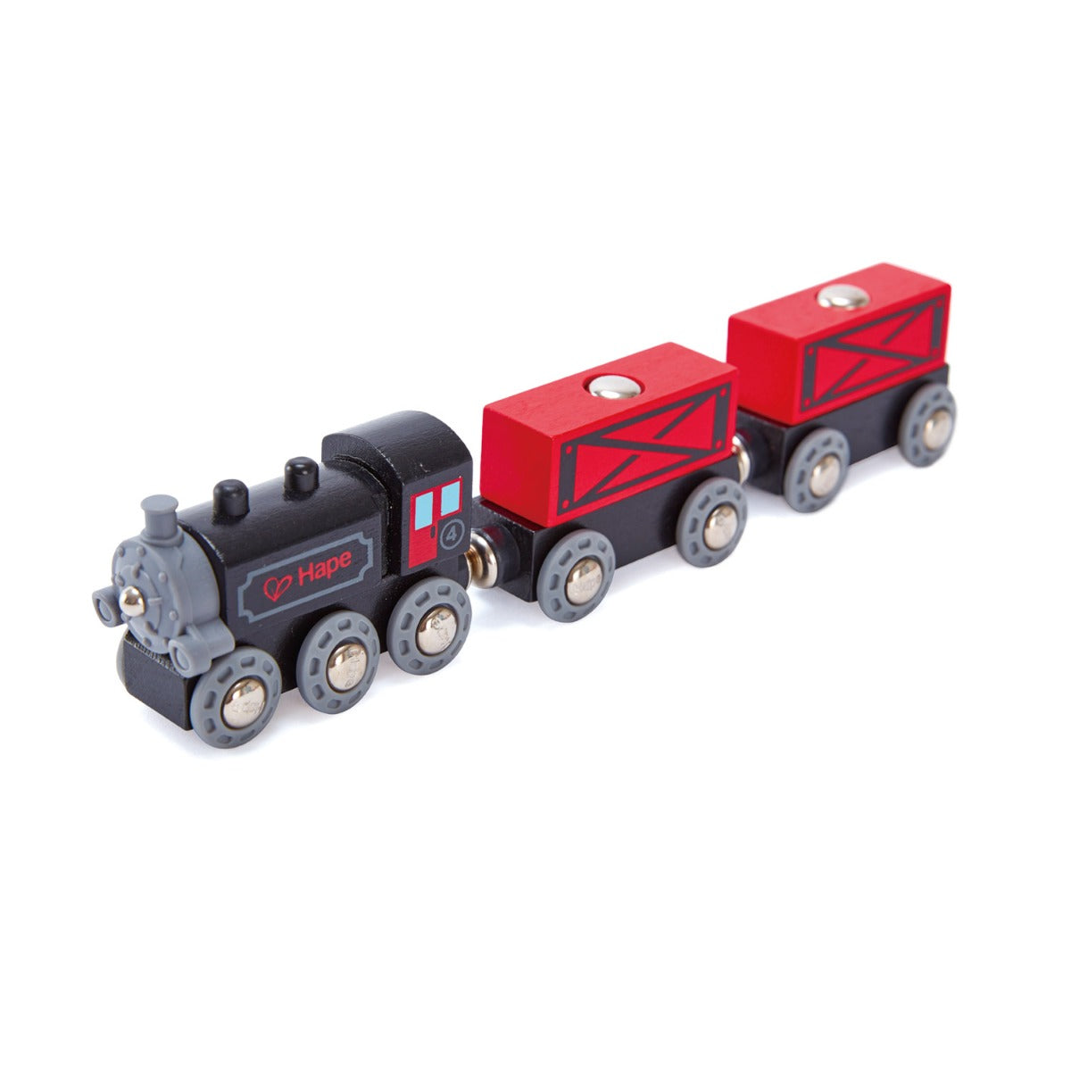 Hape jucarie tren de marfa pe aburi 3 ani+ Imagine principală a produsului
