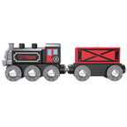 Hape jucarie tren de marfa pe aburi 3 ani+