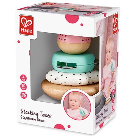 Hape jucarie turn de stivuire 10m+