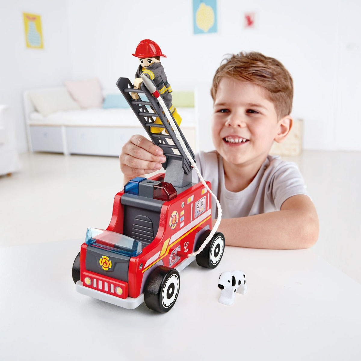 Hape Masina de pompieri 3 ani+