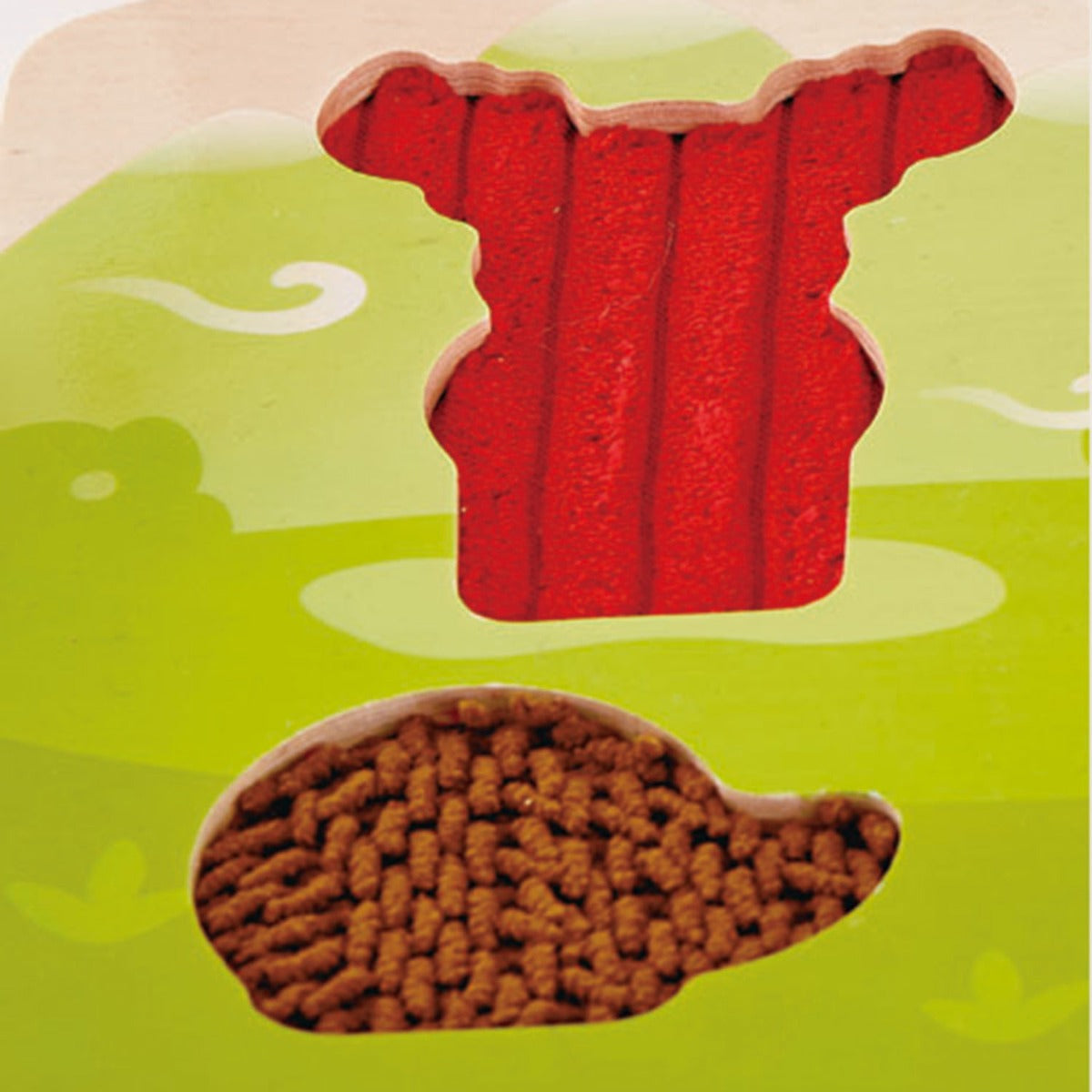 Hape puzzle tactil 2 ani+ Animale din padure