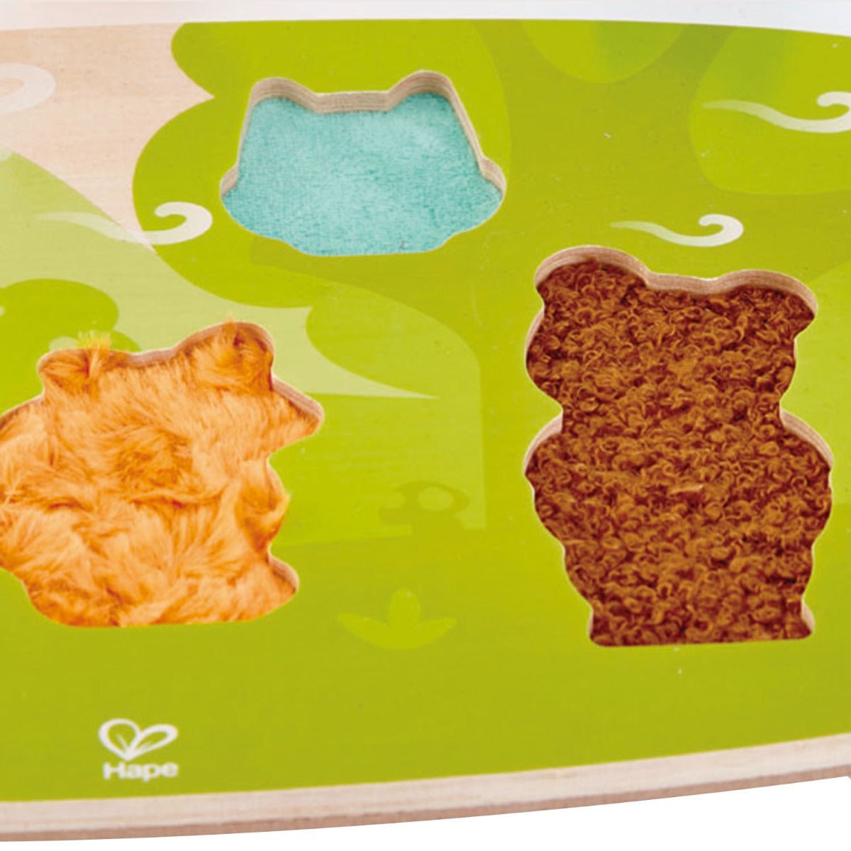Hape puzzle tactil 2 ani+ Animale din padure