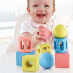 Hape set 3 zornaitoare forme geometrice 0m+