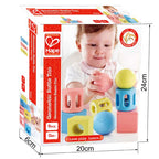 Hape set 3 zornaitoare forme geometrice 0m+