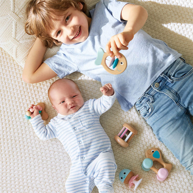 Hape set 5 jucarii zornaitoare 0m+