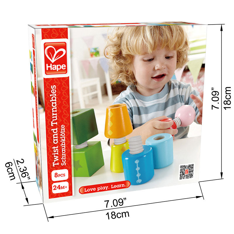 Hape set constructie prin Insurubare 24m+