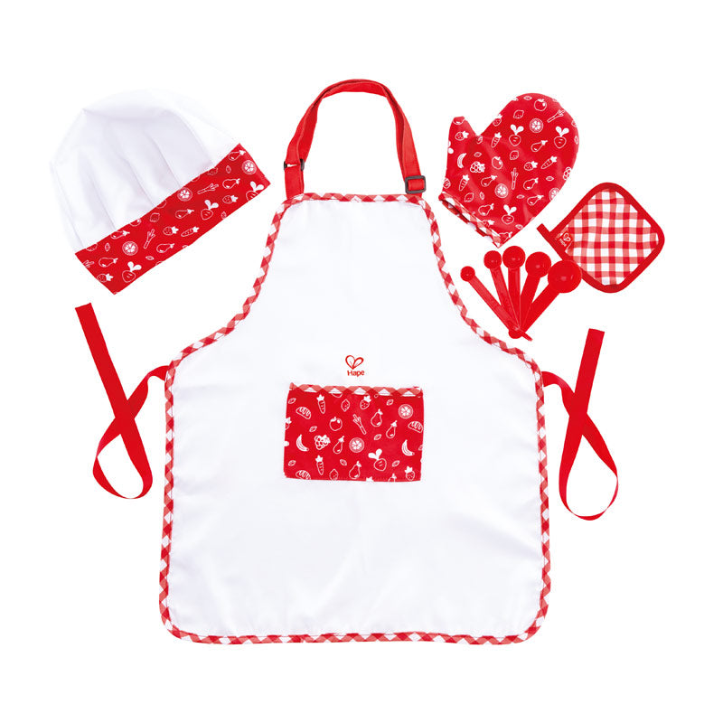 Hape set imbracaminte Micul chef 3 ani+