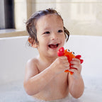 Hape set jucarie de baie 18m+ Crab si peste