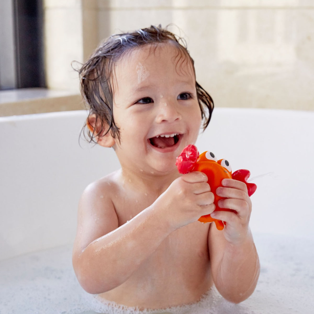 Hape set jucarie de baie 18m+ Crab si peste
