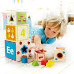 Hape set Piramida creativa 18m+