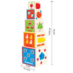 Hape set Piramida creativa 18m+