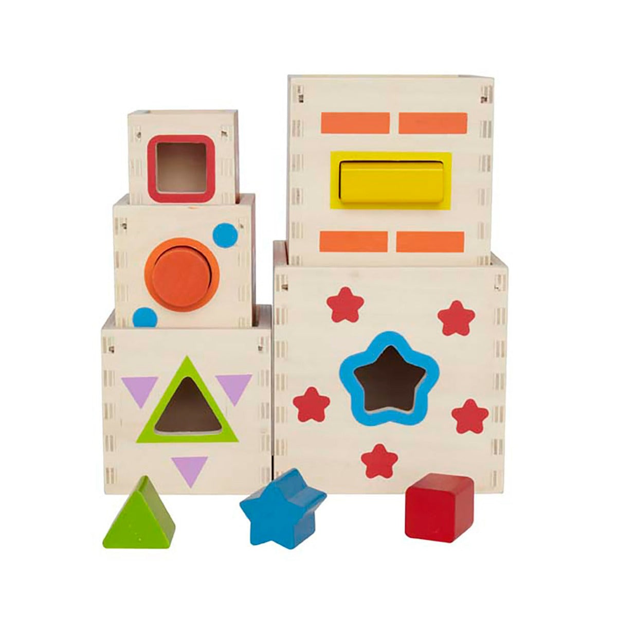 Hape set Piramida creativa 18m+