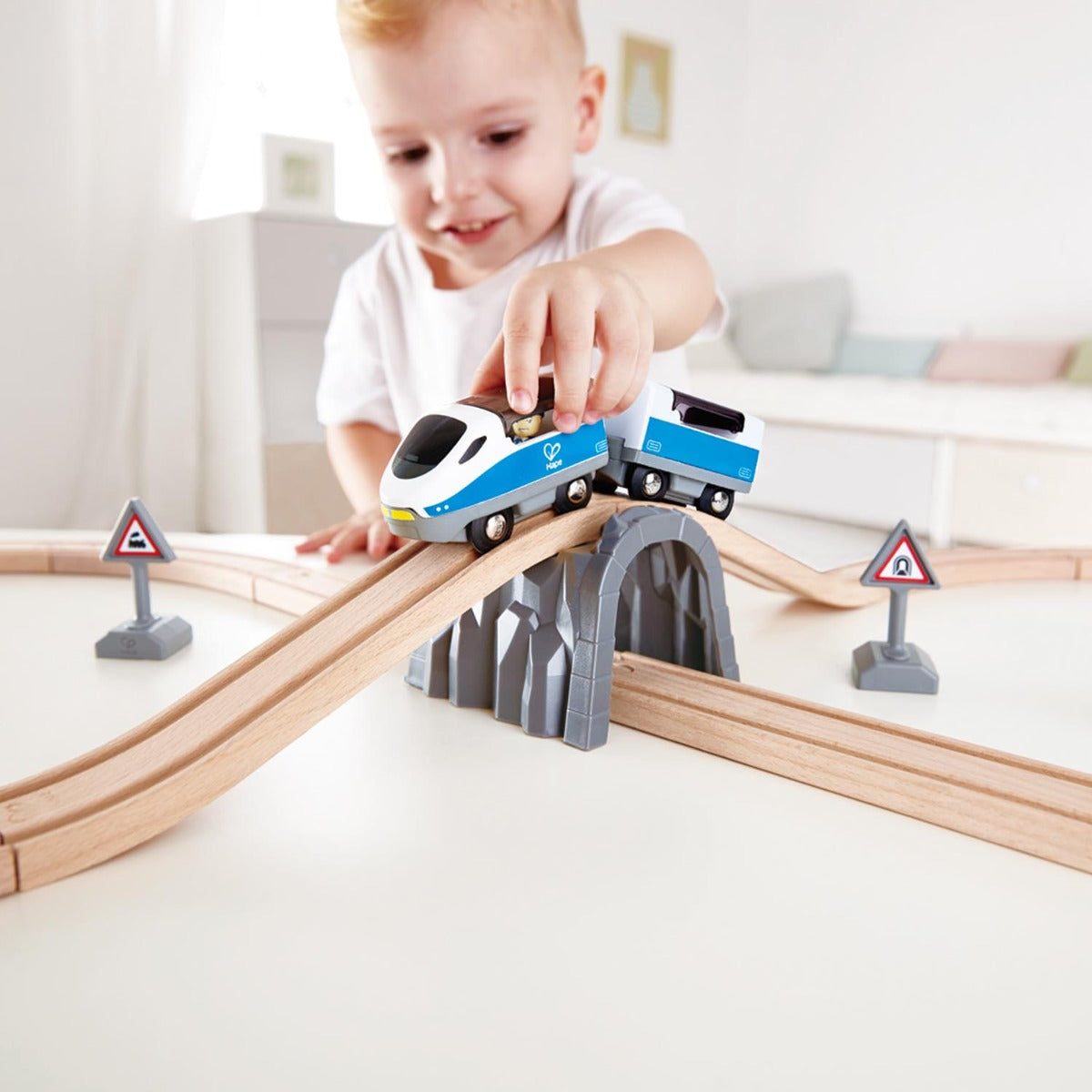 Hape set tren pasageri 3 ani+