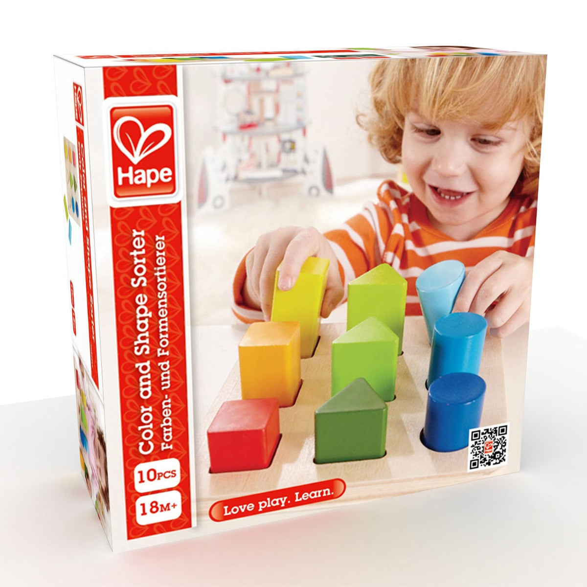 Hape sortator culoare si forme 18m+