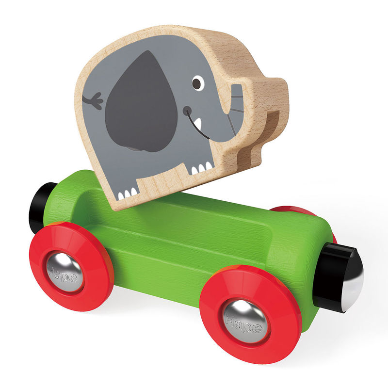 Hape tren calatoria in jungla 18m+