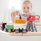 Hape tren livrare marfa 3 ani+