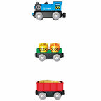Hape Tren marfar cu doua vagoane 3 ani+