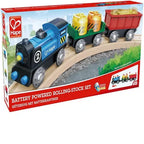 Hape Tren marfar cu doua vagoane 3 ani+