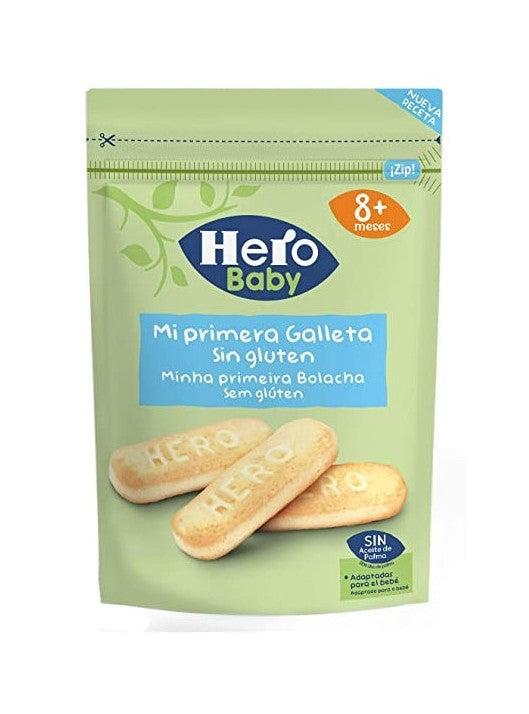 Hero Baby primii mei biscuiti fara gluten 8 luni+,