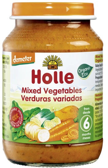Holle Bio ECO piure mix de legume 6m+ 190 g Imagine principală a produsului