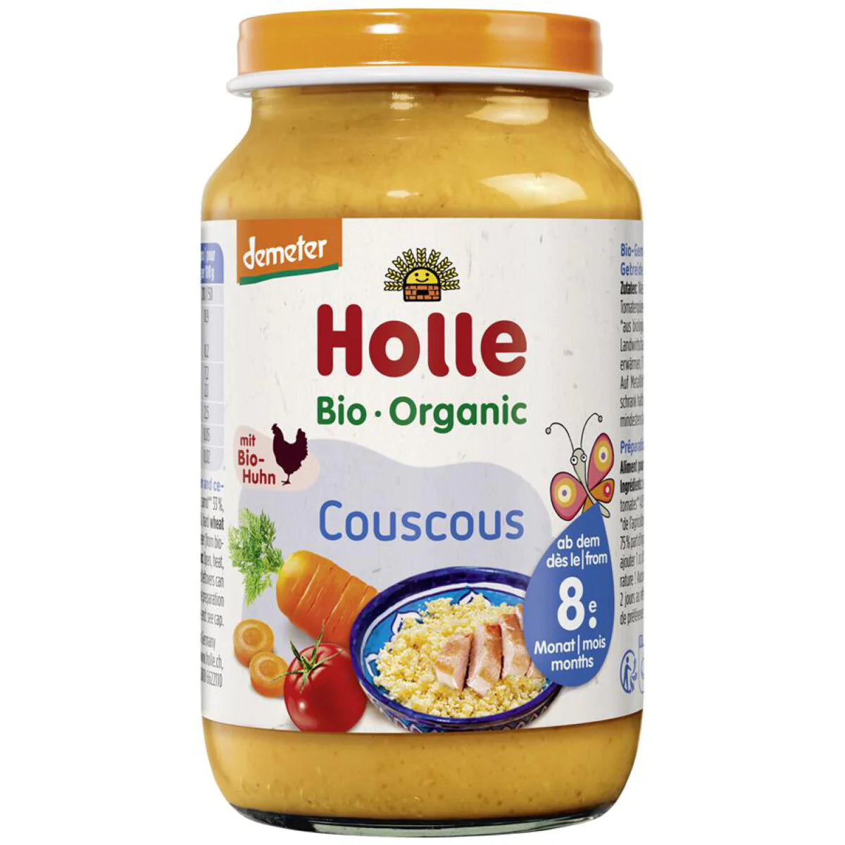 Holle Bio Organic piure Couscous 8 luni+, 220 g Imagine principală a produsului