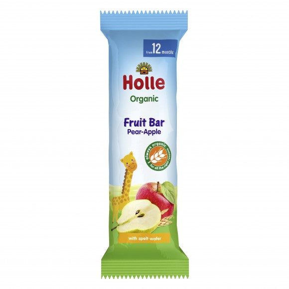 Holle Bio Eco Fruit Bar baton pentru copii cu fructe (mere si pere)
